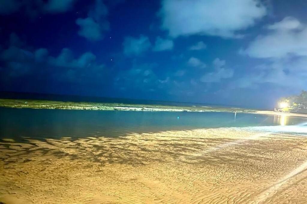 Apt Beira Mar Em Muro Alto Ao Lado Do Nanai Pôrto das Galinhas Exterior foto