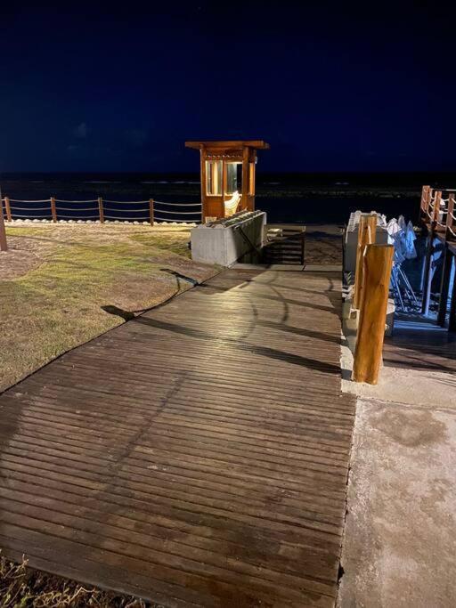 Apt Beira Mar Em Muro Alto Ao Lado Do Nanai Pôrto das Galinhas Exterior foto