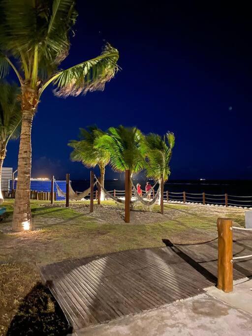 Apt Beira Mar Em Muro Alto Ao Lado Do Nanai Pôrto das Galinhas Exterior foto