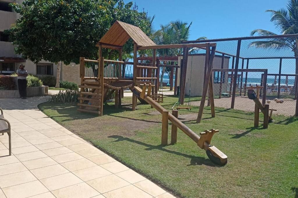 Apt Beira Mar Em Muro Alto Ao Lado Do Nanai Pôrto das Galinhas Exterior foto